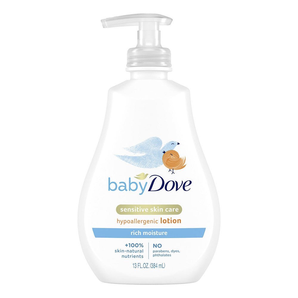 Dove Baby Rich Moisture Hypoallergenic Lotion, 13 Oz